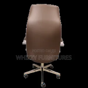 Brown Executive Office Chair , High Back Recliner Office Chair