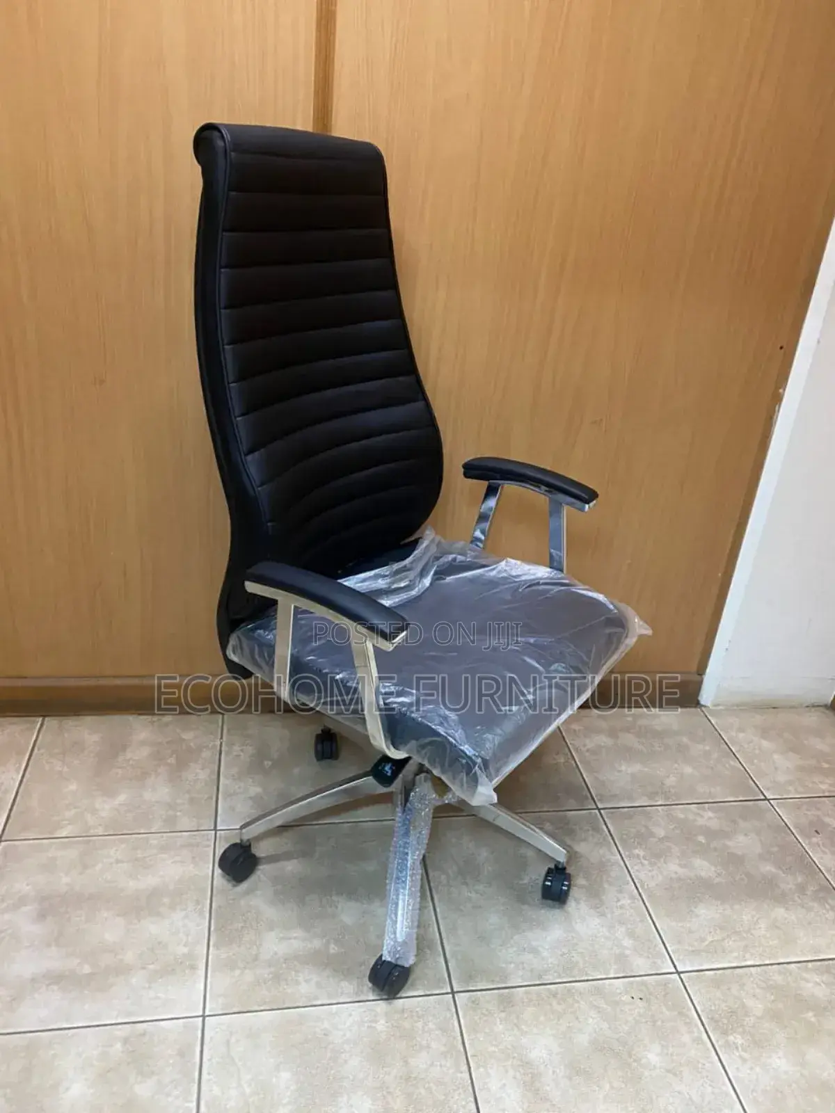 High Leather Office Chair