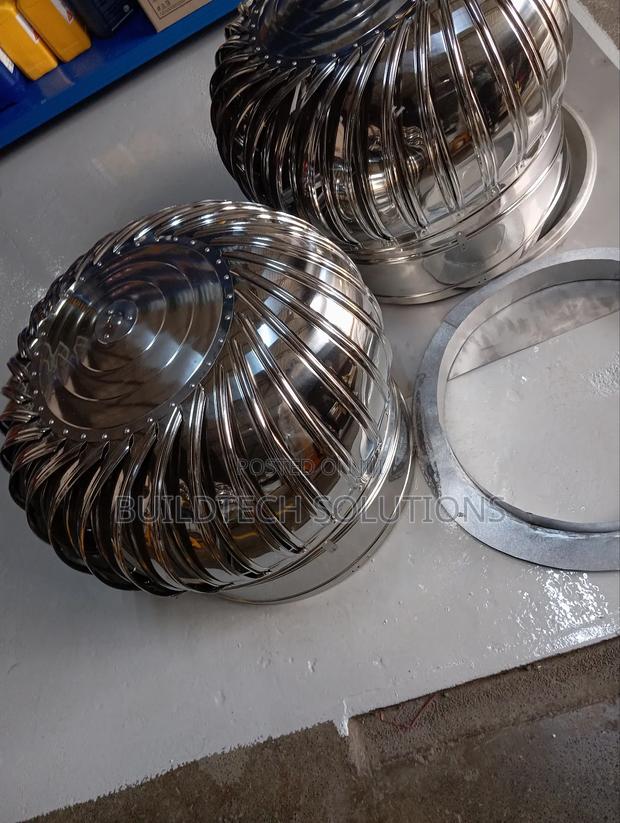 600mm Wind Powered Turbo Vent - main view