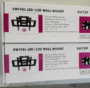 Universal Swivel Tv( 40"-85") Wall Mount- Led, Lcd, and Plasma Tvs.