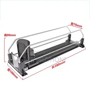 1 Pc Beverage Propeller/ Adjustable Shelf Pusher for Display Case