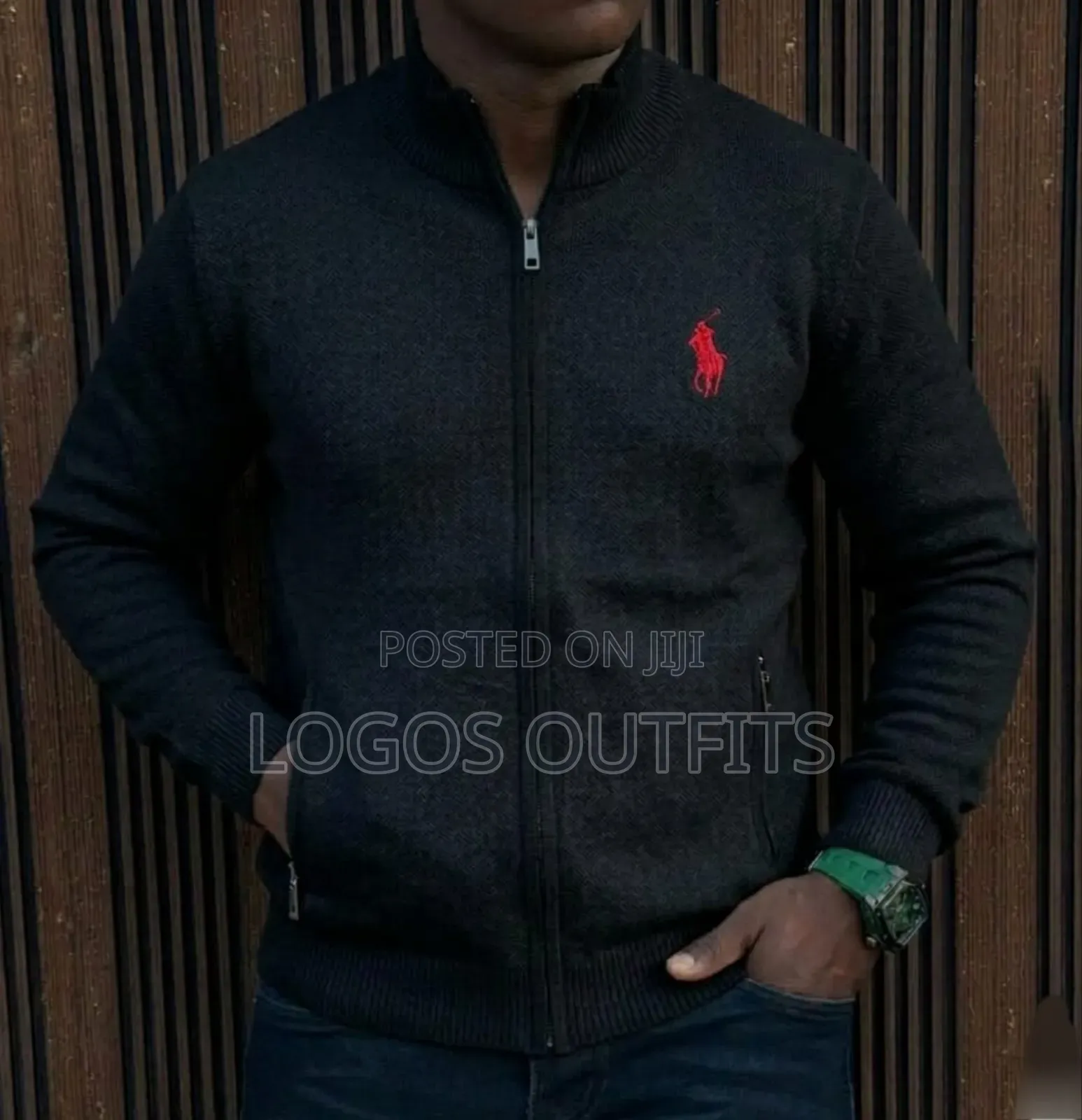 Authentic Men's Warm Polo Sweaters