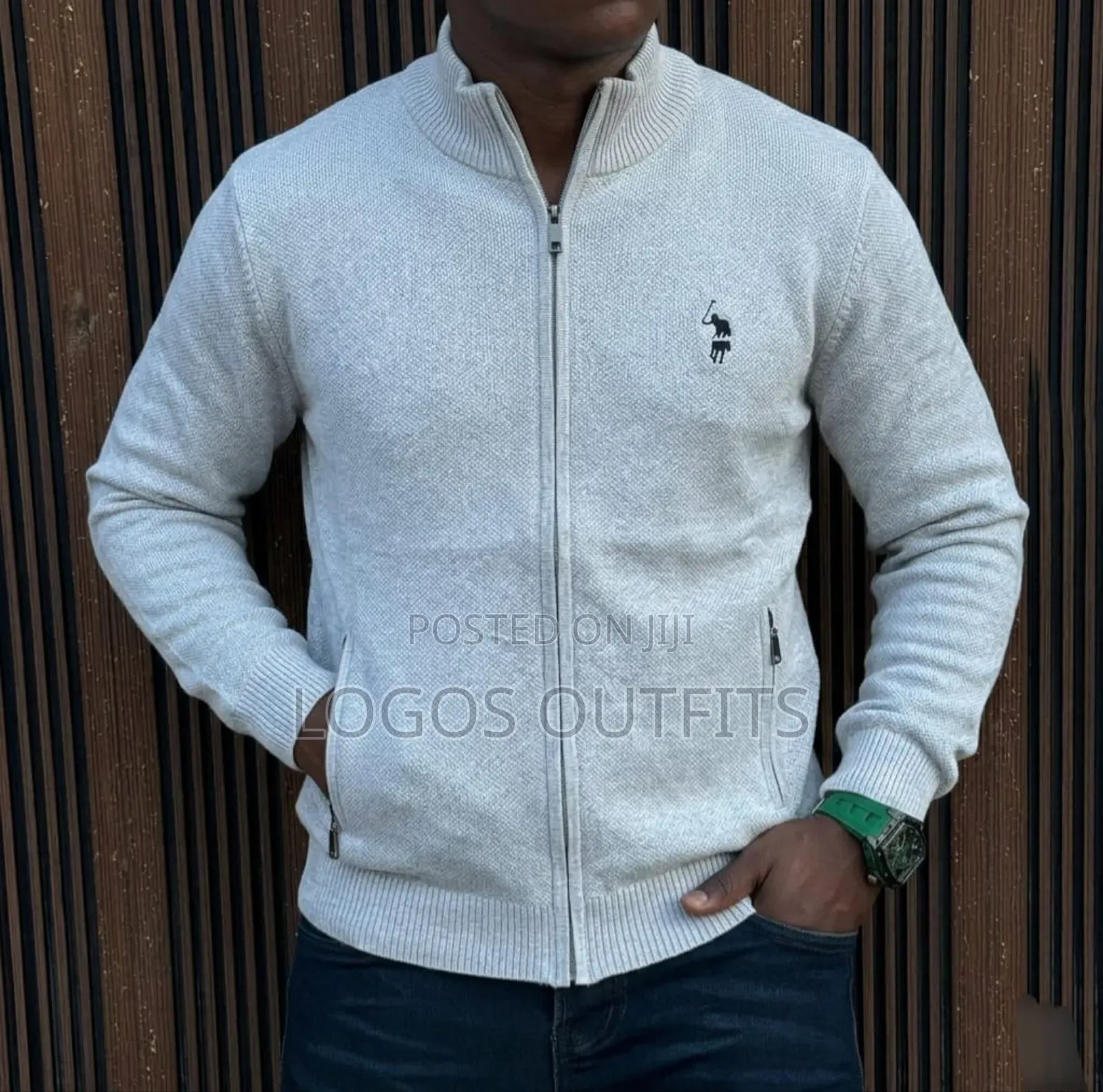 Authentic Men's Warm Polo Sweaters