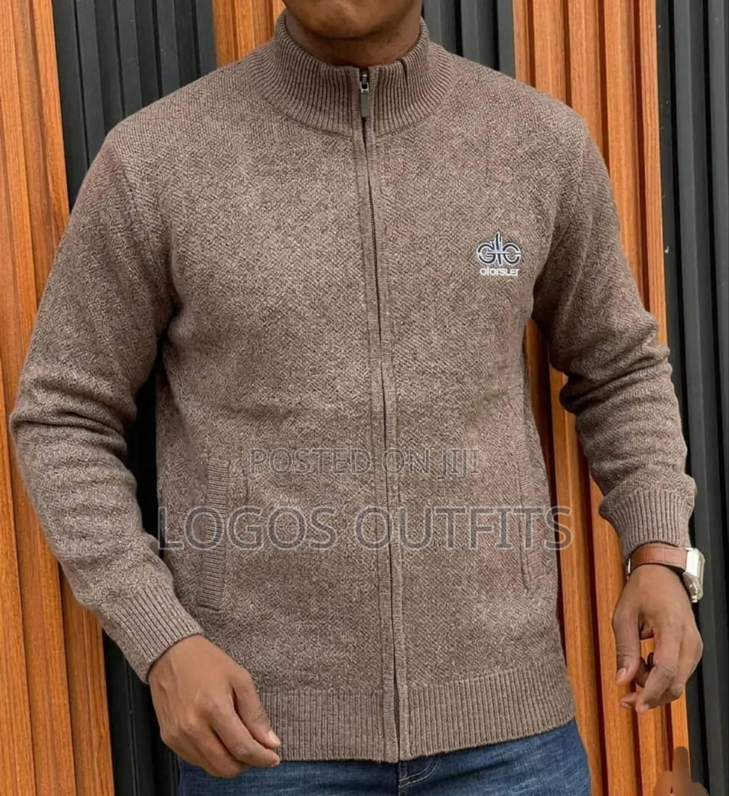 Authentic Men's Warm Polo Sweaters