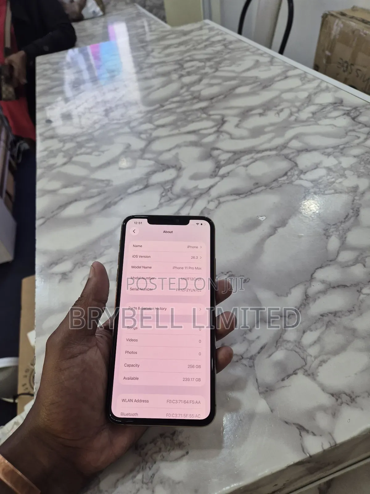 Apple iPhone 11 Pro Max 256 GB Gold
