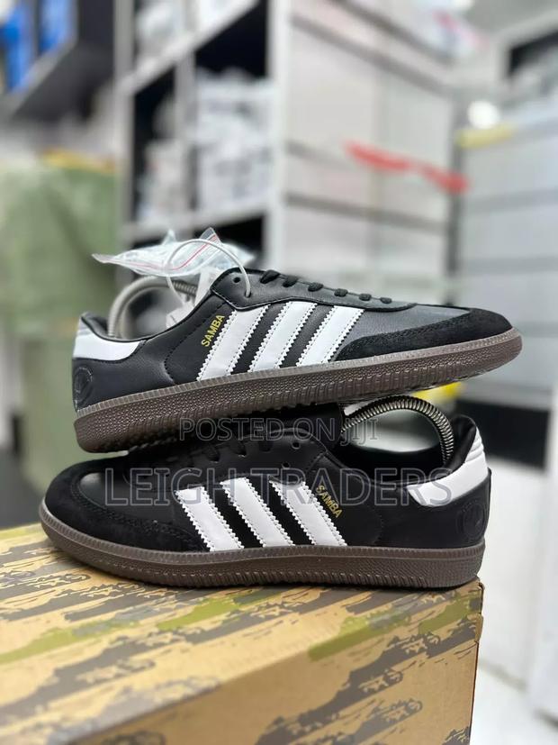 Adidas Samba Black White Unisex Classic Sneakers