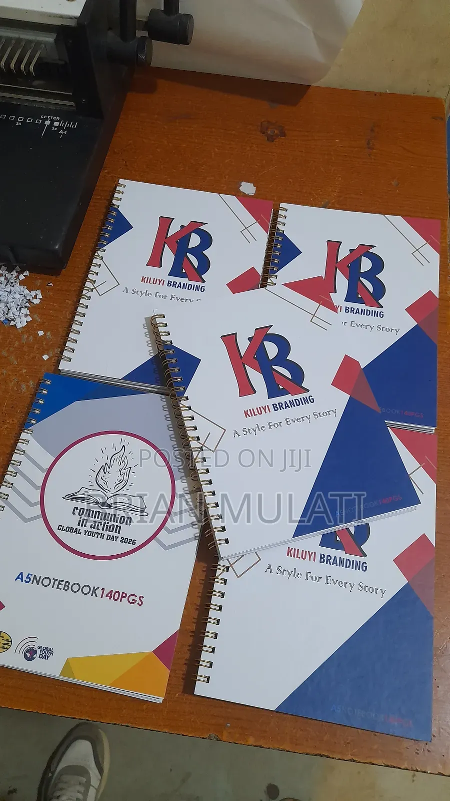 Notebooks A5 140 Pages
