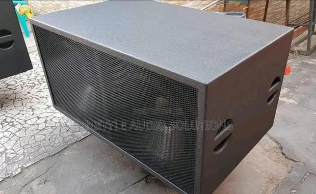 18" Locally Made RCF Double Bass High-Quality Speaker 5000w Output - main view