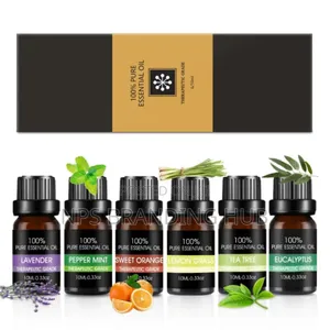 6 Pcs Set 100% Pure Natural Aromatherapy Essential Oils Zn