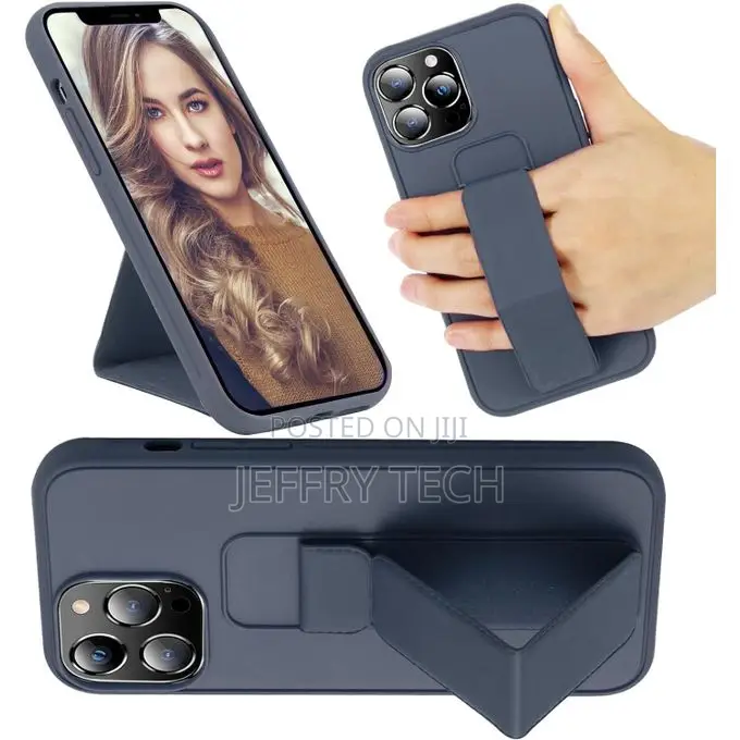 Back Cover Case for iPhone 14 Pro Max With Magnetic Stand Holder