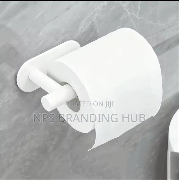 Self Adhesive Toilet Paper Roll Holder Zn - thumbnail 2