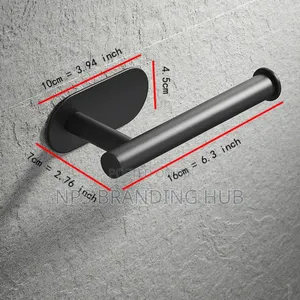 Self Adhesive Toilet Paper Roll Holder Zn