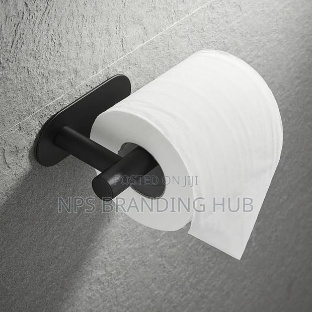 Self Adhesive Toilet Paper Roll Holder Zn - thumbnail 4