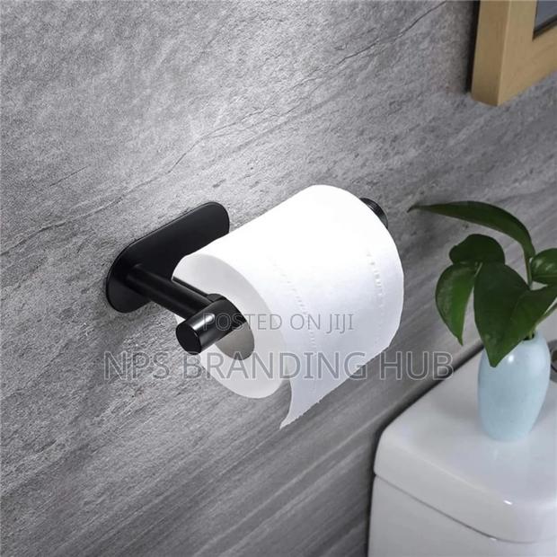 Self Adhesive Toilet Paper Roll Holder Zn - thumbnail 7