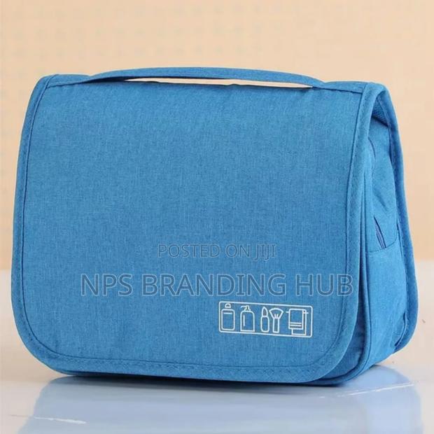 Partitioned Makeup Organizer Bag Zn - thumbnail 3