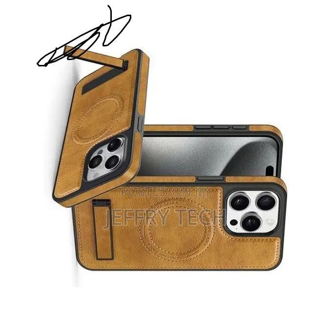Brown Magnetic S Leather , M Phone Cover for iPhone 14 Pro Max