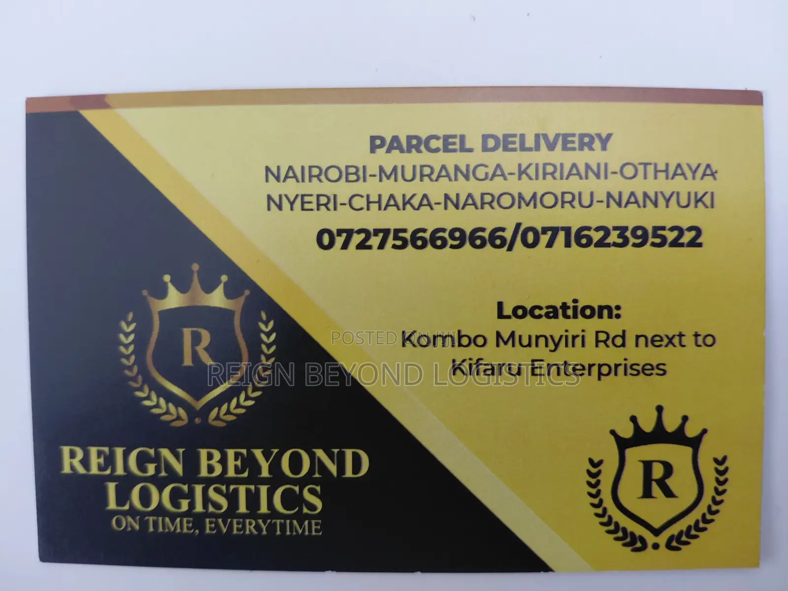 Parcel Delivery Services