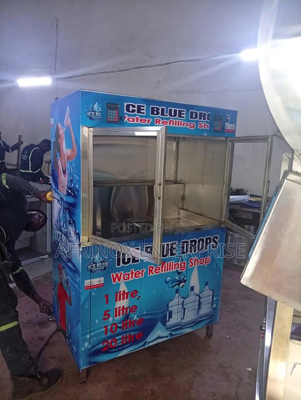 Cabinet Water Refilling Station - main view