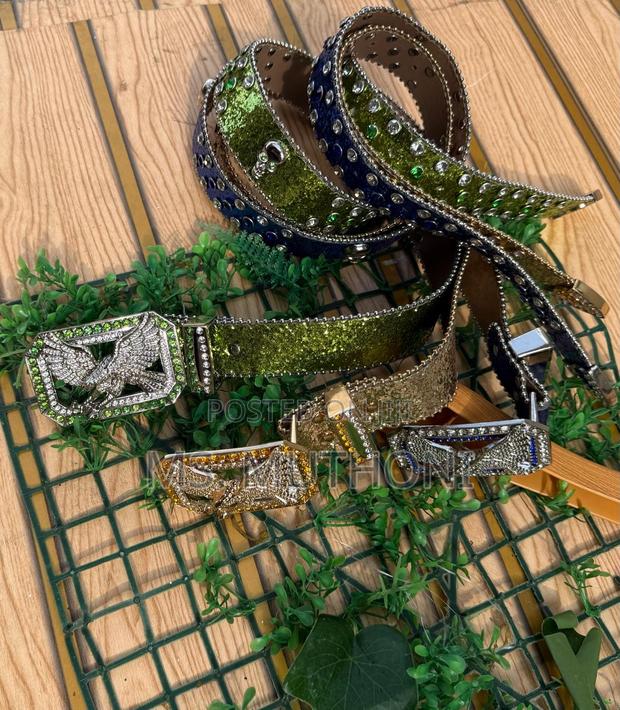 Punk Rock Style Studded B.B Simon Belts - thumbnail 10