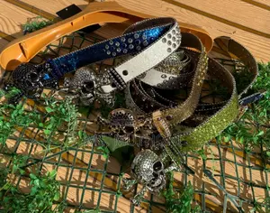 Punk Rock Style Studded B.B Simon Belts