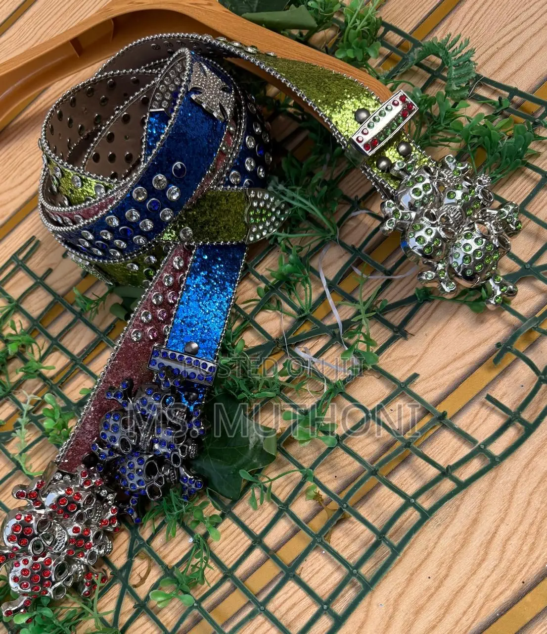 Punk Rock Style Studded B.B Simon Belts
