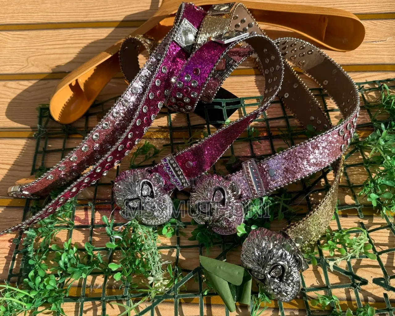 Punk Rock Style Studded B.B Simon Belts