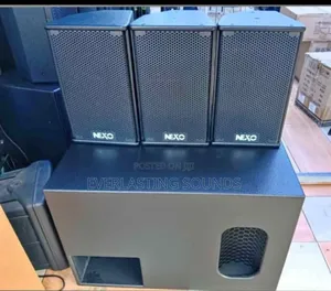 Nexo Subwoofers/Speakers Available