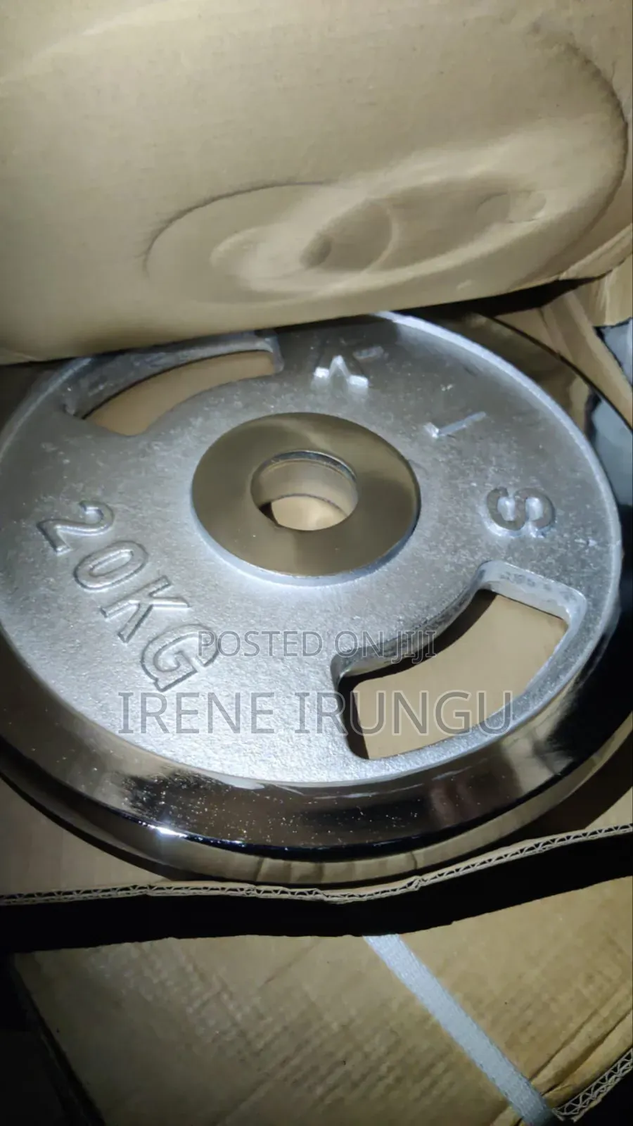 20kgs Chrome Olympic Plates Weights