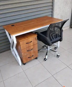 Gone /Office Study Set (Desk, Chair And Pedestal)