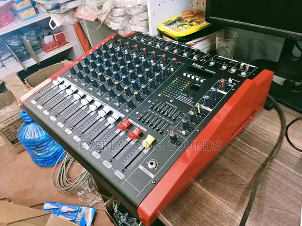 Max Pmx808du Professional Powered Audio Mixer. - main view