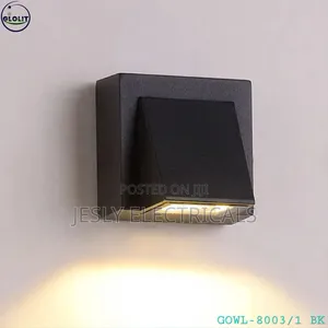 Glolit Model Gowl-8003/1 Bk Wall Sconce