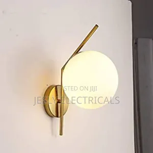 Modern Gold Metal Wall Sconce