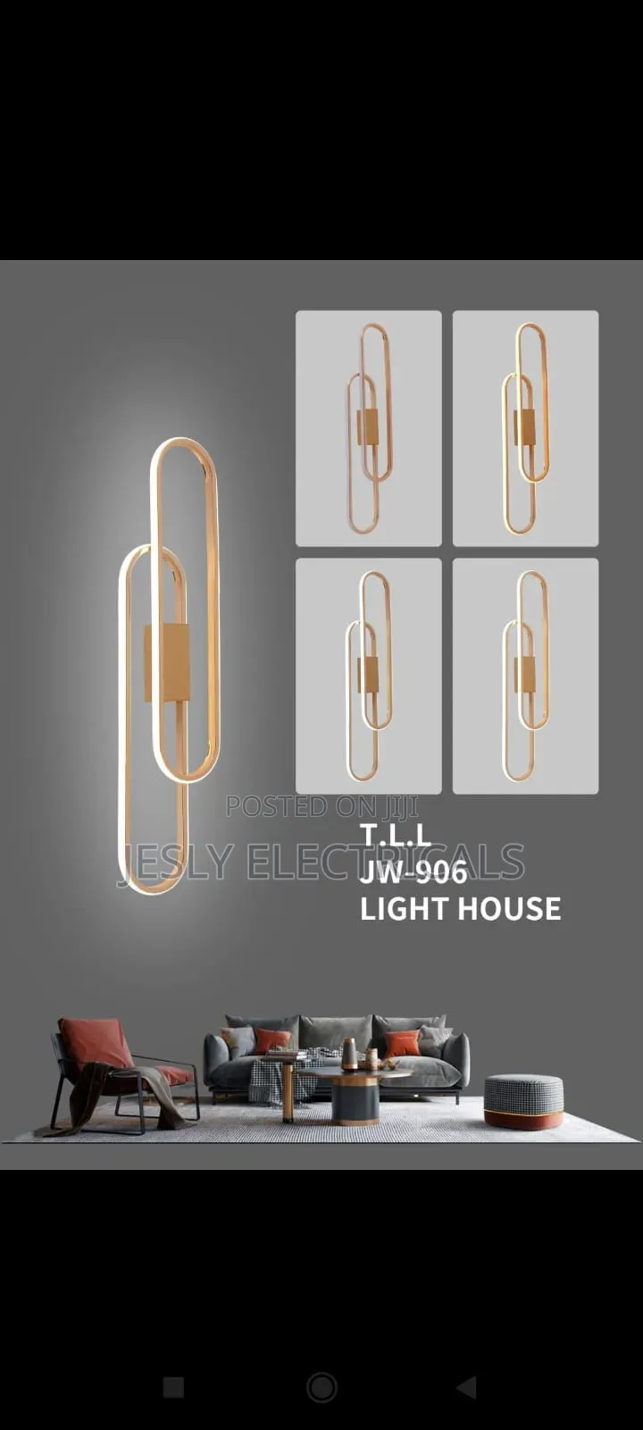 T.L.L Jw-906 Led Wall Lamp