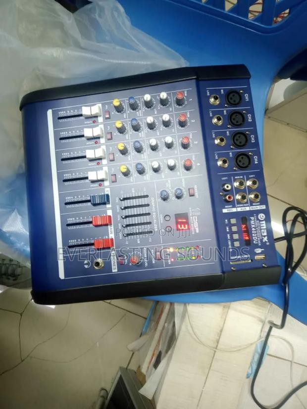 Max 4 Channel Mixer - main view