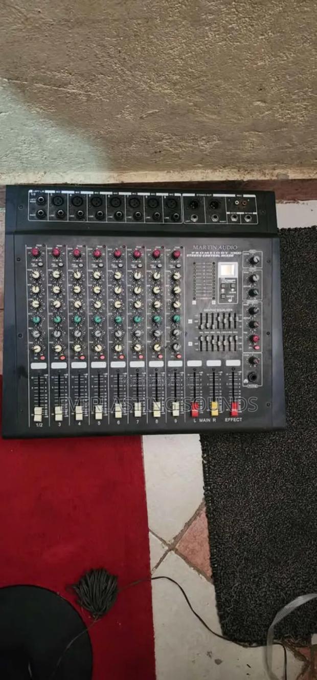 Martin Audio 10 Channel Professional Mixer - main view