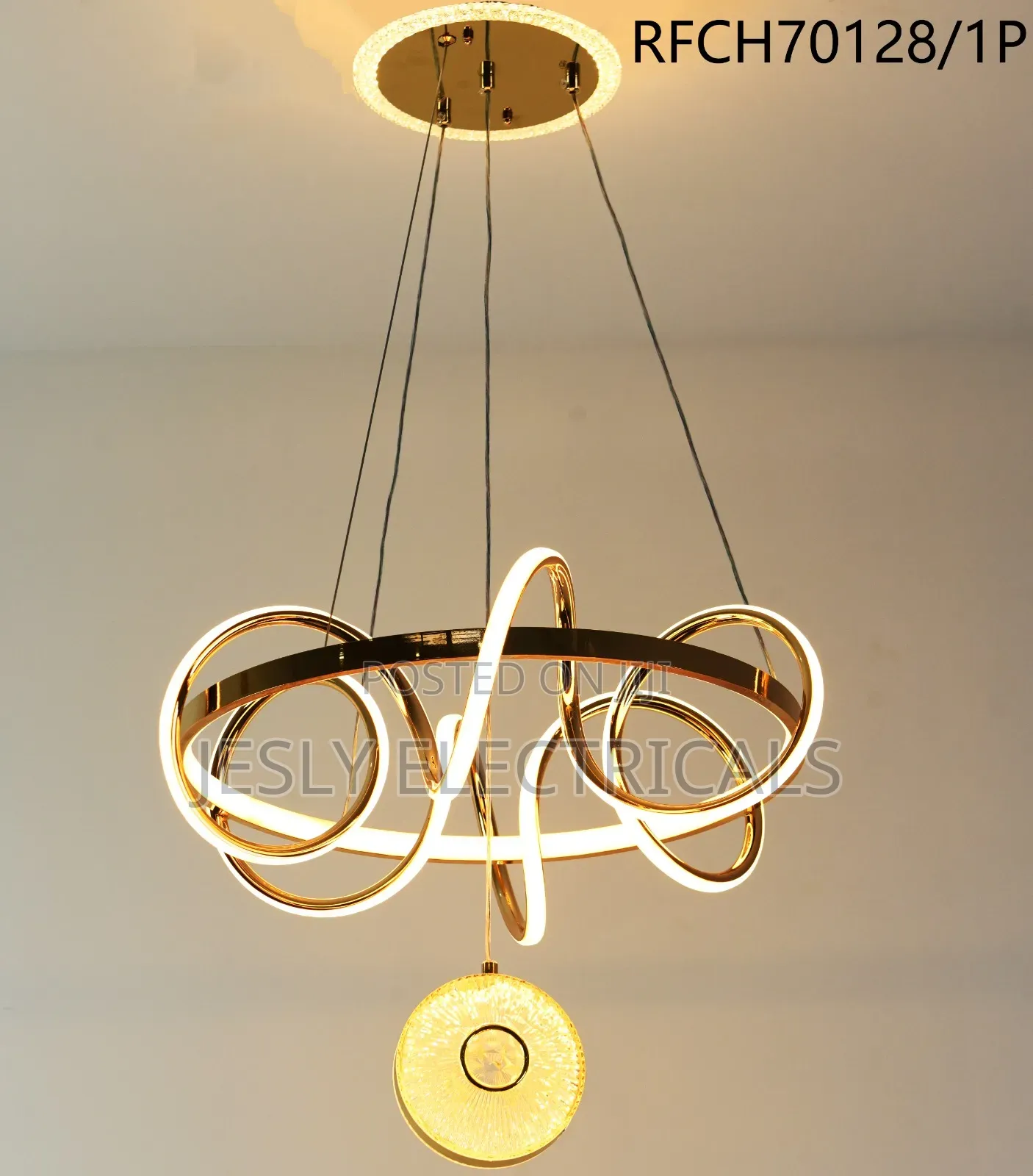 Aiwen Creative Avant-Garde Geometric Pendant Light.