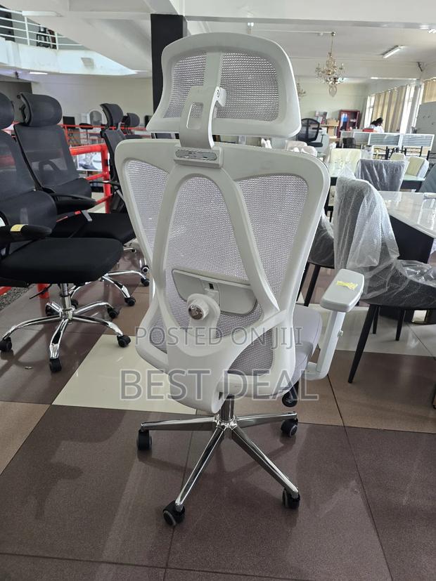 White Orthopedic Chair - thumbnail 2