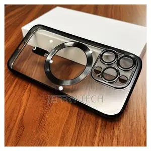 Apple iPhone 13 Pro Max Phone Case Strong Magnetic Clear Cover Non-Yel