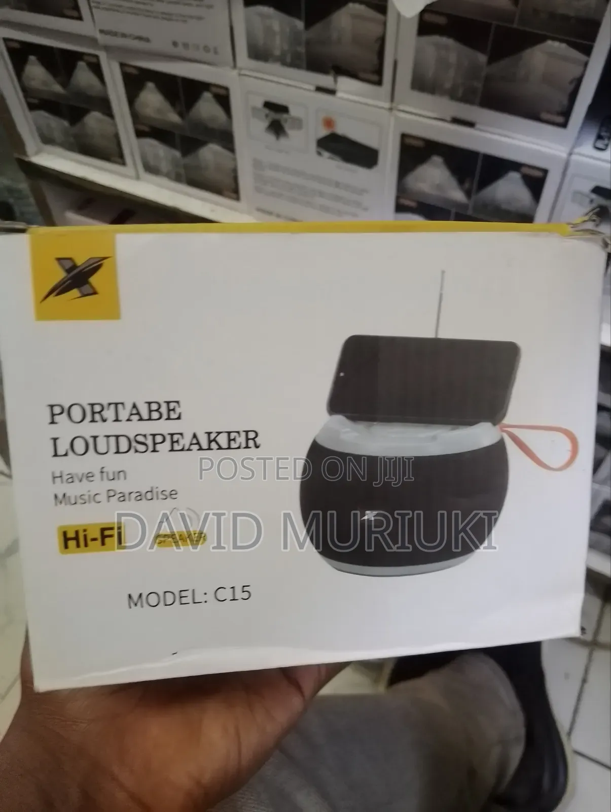 Portable Wireless Bluetooth Speaker – Loud Sound Deep Bass