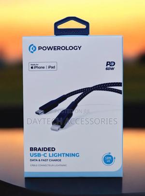 Powerology Braided Usb-C to Lightning Cable 1.2m - thumbnail 2
