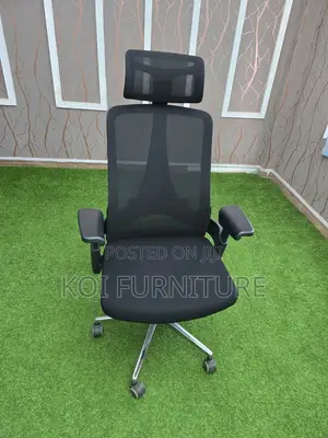 Office Chairs; Ergonomic Secretarial High Back Chair