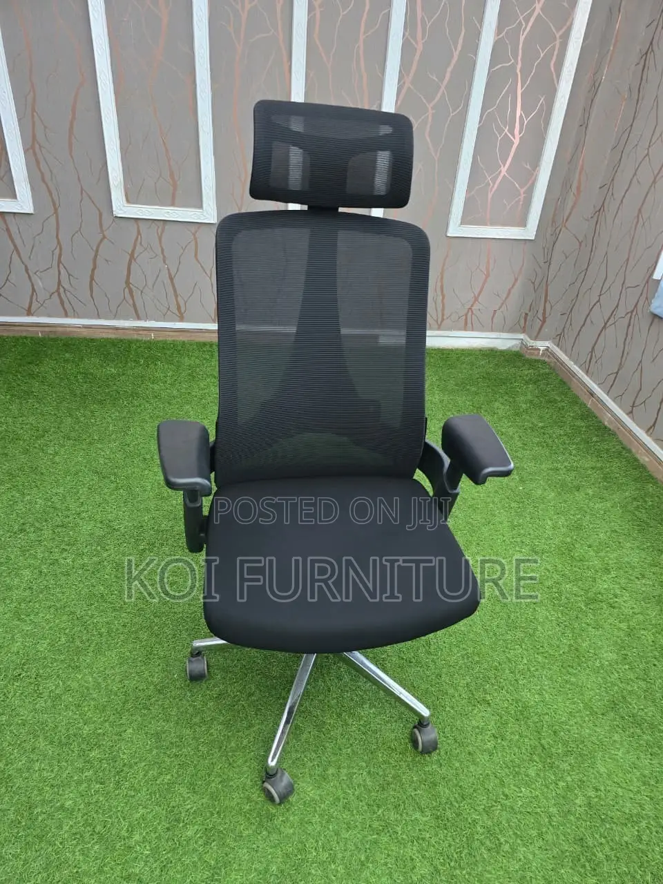 Office Chairs; Ergonomic Secretarial High Back Chair