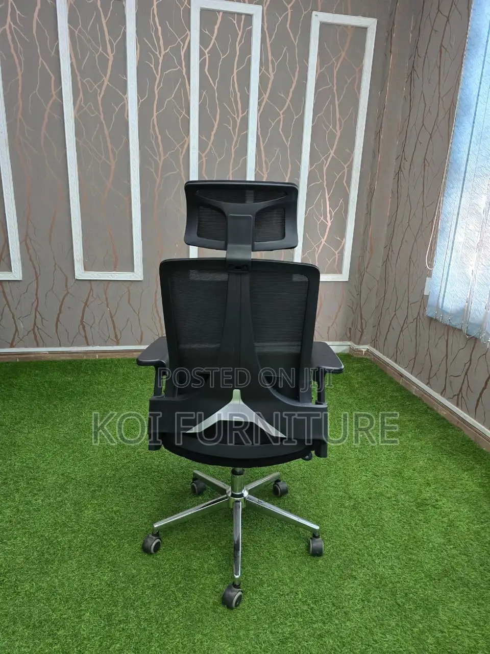 Office Chairs; Ergonomic Secretarial High Back Chair
