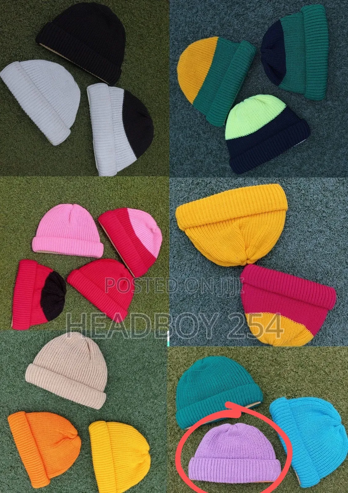 Knitted Beanies Ke