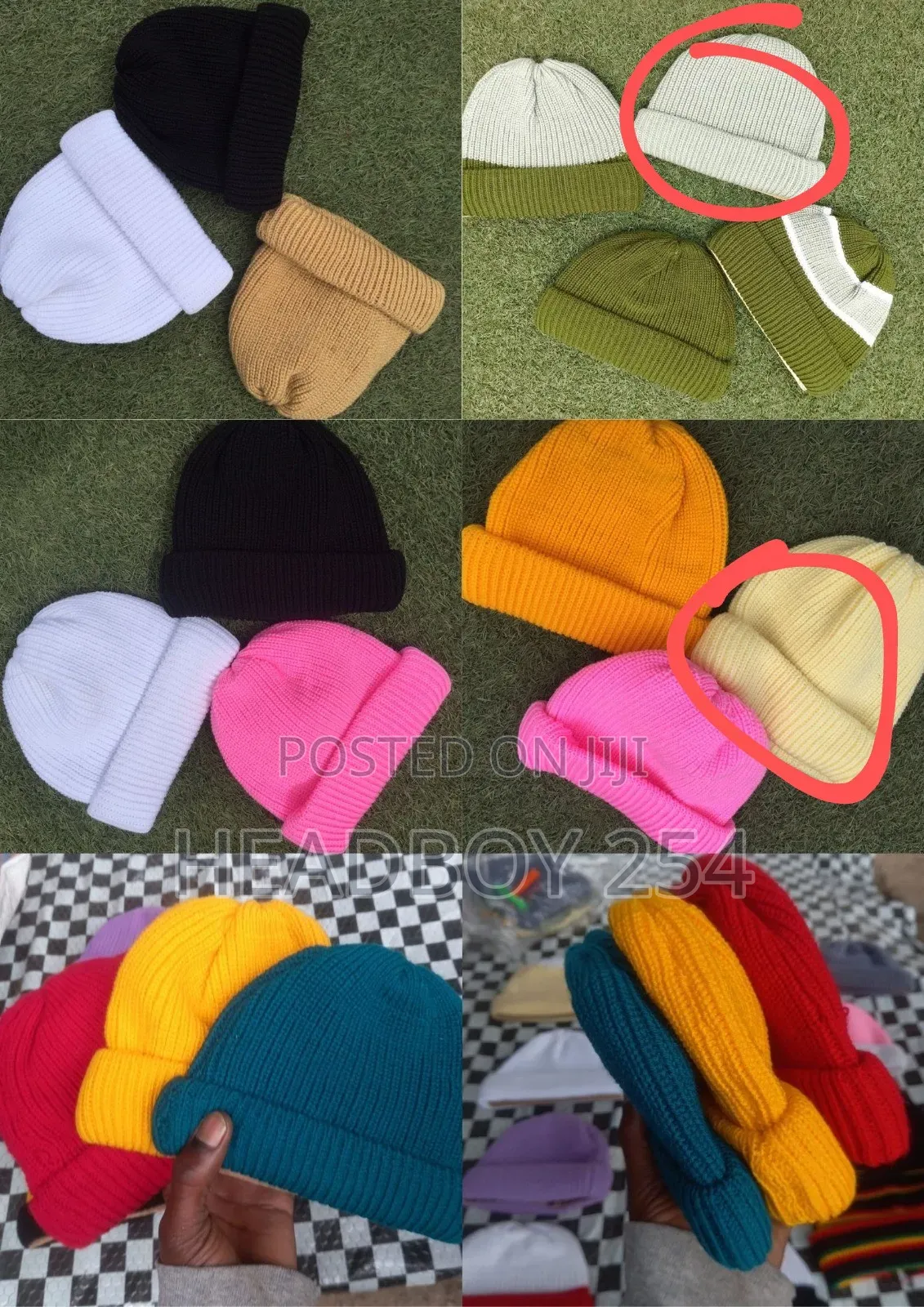 Knitted Beanies Ke
