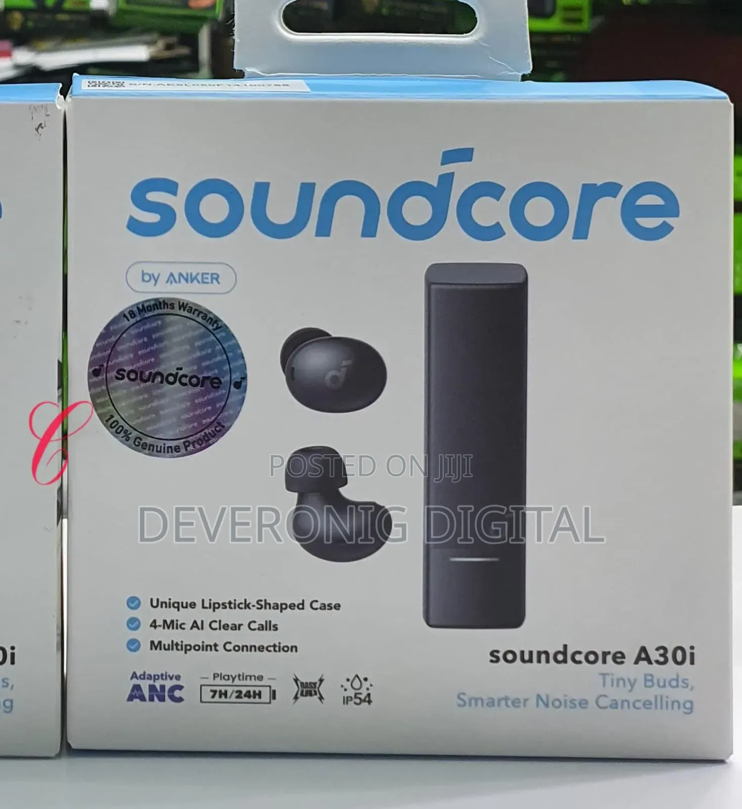 Soundcore A30itiny Buds Noise Cancelling 4-Mic Ai Clear Calls Earbuds