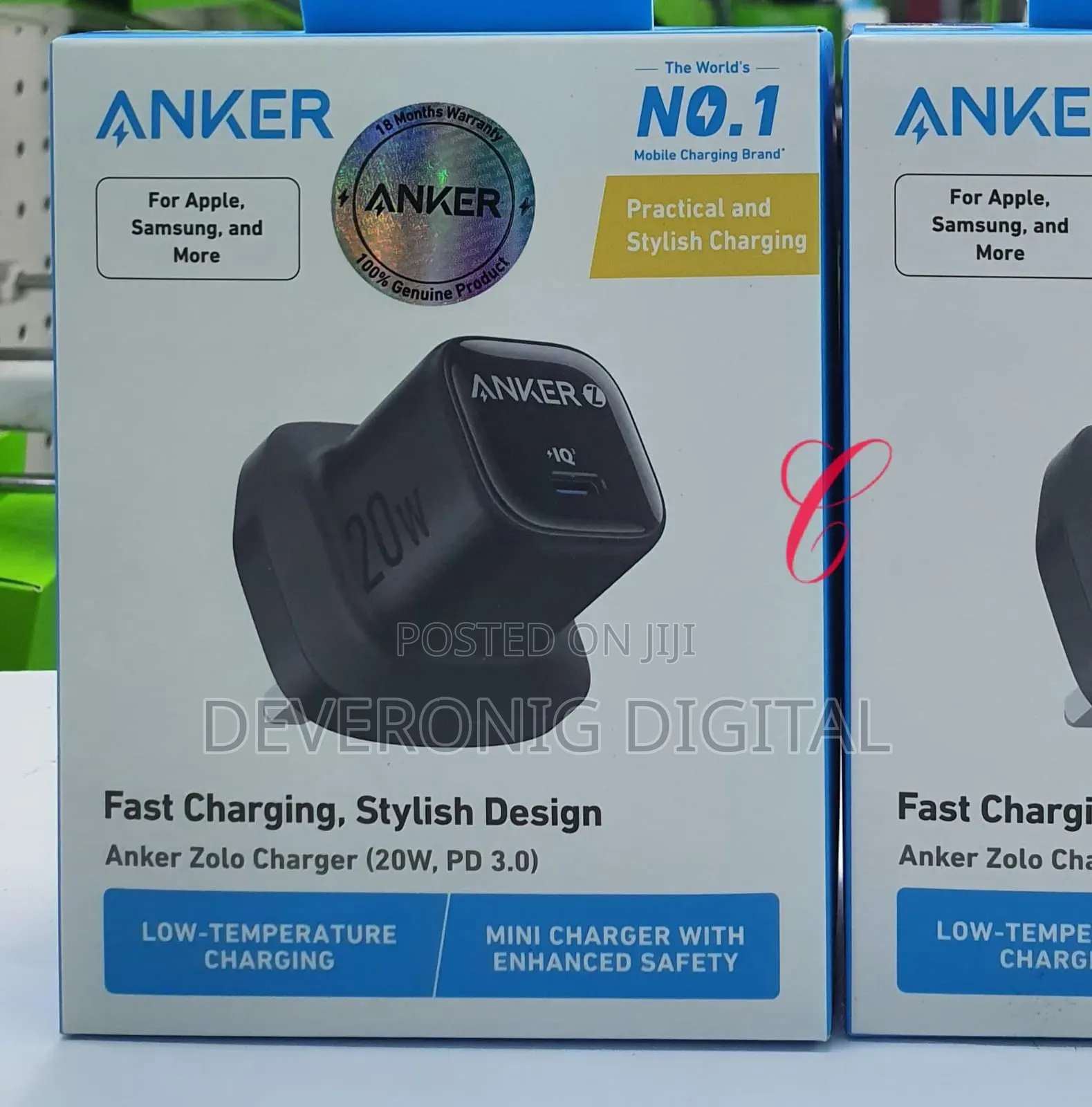 Anker *20w Pd3.0* Zolo Fast Charger Adapter