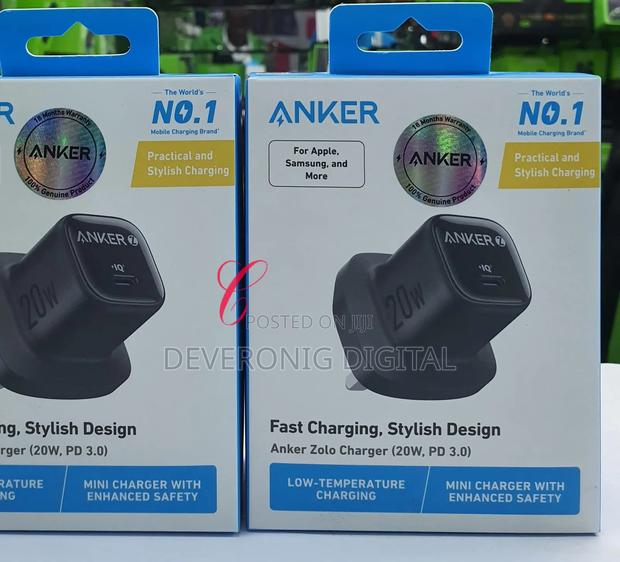 Anker *20w Pd3.0* Zolo Fast Charger Adapter - thumbnail 3
