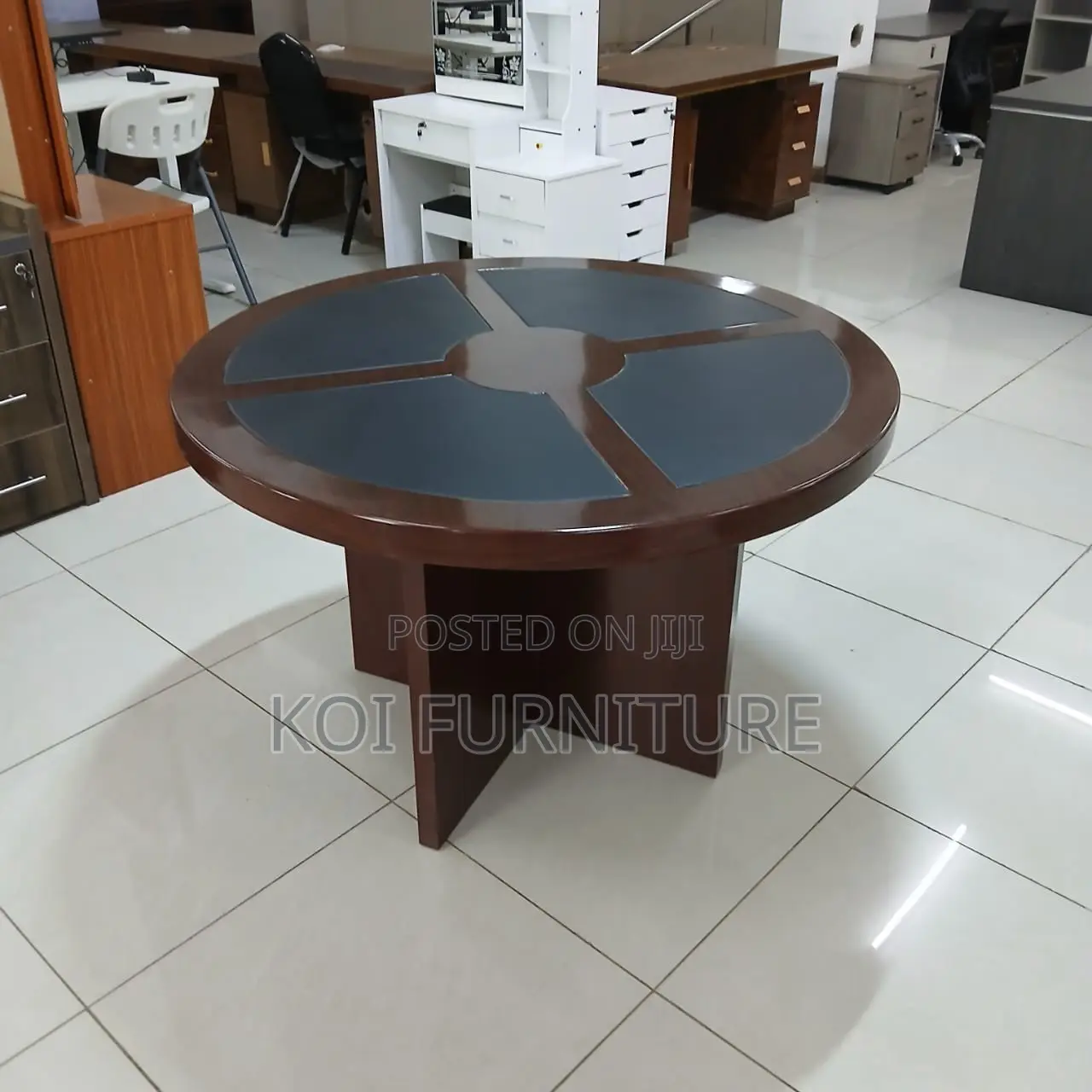 Boardroom Table; Round Executive Conference Table