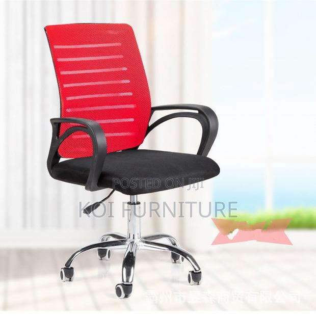 Office Chairs; Strong Mesh Fabric Office Seat - thumbnail 6